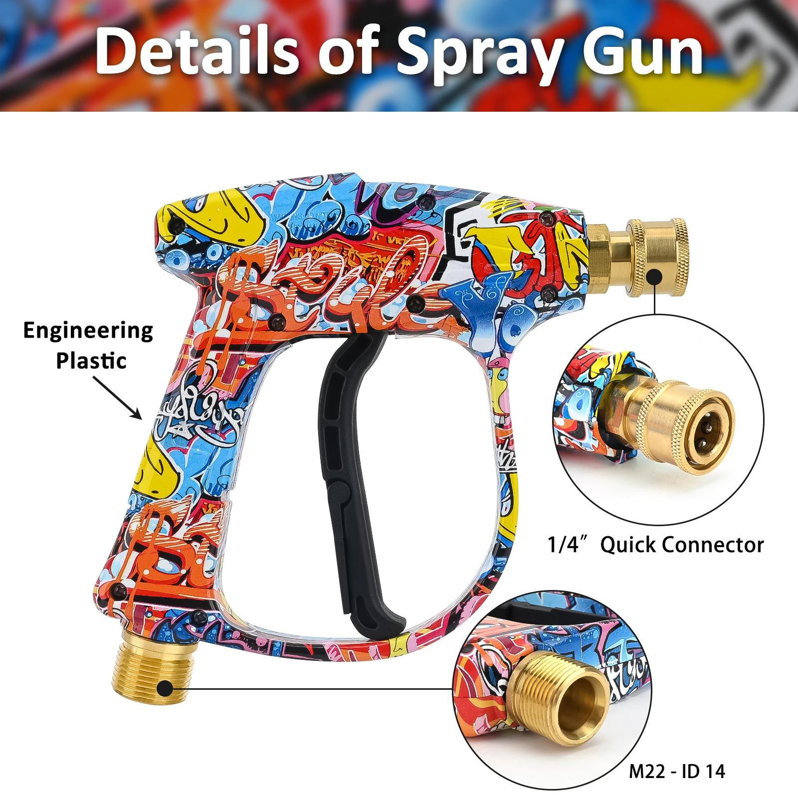 Graffiti Tasarımlı 4350PSI Yük - Pressure Washer Foam Gun incelemesi ve fiyatı