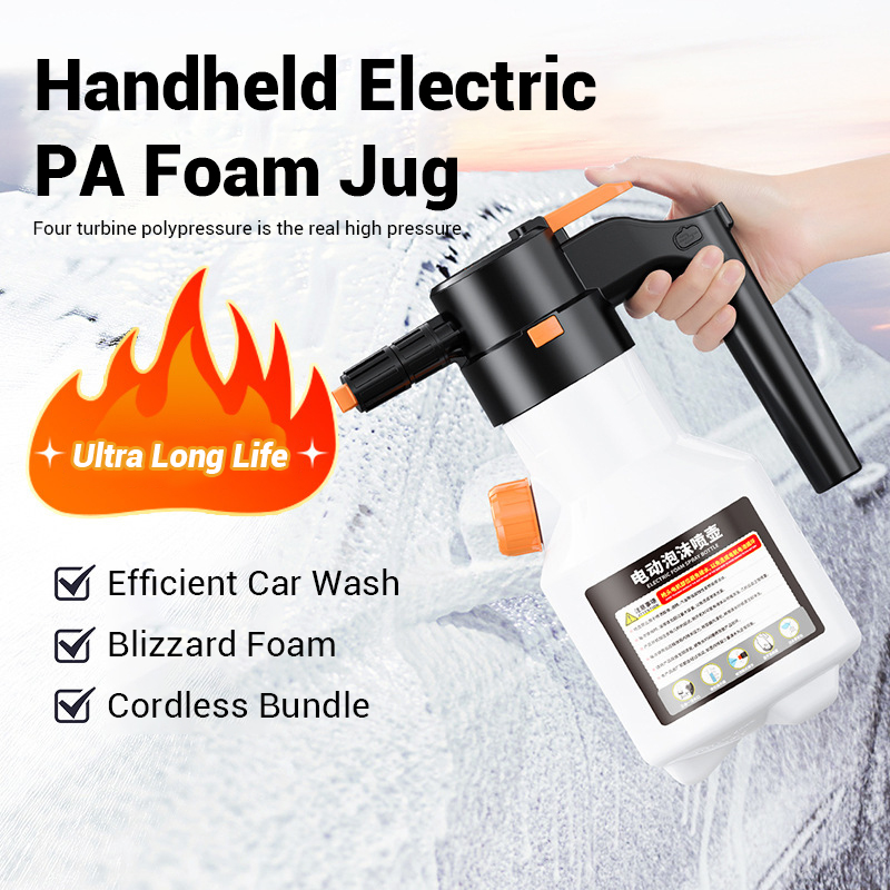 LEIBOO 2L Güçlü Elektrikli Köp - Pressure Washer Foam Gun incelemesi ve fiyatı